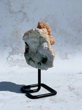 Load image into Gallery viewer, Pink Amethyst Geode on Stand - IND013