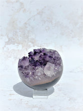 Load image into Gallery viewer, Amethyst Geode Sphere - IND137