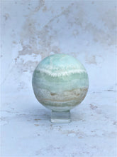 Load image into Gallery viewer, Caribbean Calcite Sphere - IND177