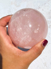 Load image into Gallery viewer, Rose Quartz Sphere - IND185