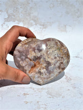 Load image into Gallery viewer, Flower Agate Heart - IND194