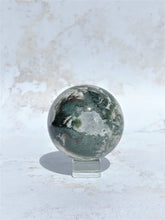 Load image into Gallery viewer, Moss Agate Sphere - IND211