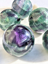 Load image into Gallery viewer, Fluorite Spheres (Rainbow) - Intuitively Selected