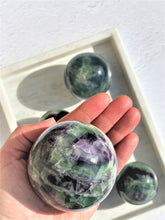 Load image into Gallery viewer, Fluorite Spheres (Rainbow) - Intuitively Selected