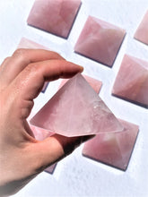 Load image into Gallery viewer, Rose Quartz Pyramids - Intuitively Selected