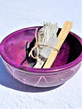Load image into Gallery viewer, Cleansing Bundle with Soapstone Smudge Bowl (6 varieties)