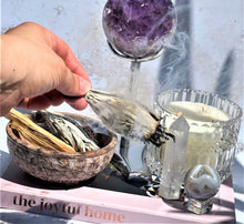 Load image into Gallery viewer, Cleansing Bundle with Soapstone Smudge Bowl (6 varieties)