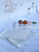 Load image into Gallery viewer, Selenite Charging Plates (Rough Finish) - Intuitively Selected