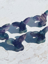 Load image into Gallery viewer, Mini Fluorite Goddess Body with Wings (Rainbow) - Intuitively Selected