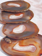 Load image into Gallery viewer, Agate Slice (Brown) - Intuitively Selected