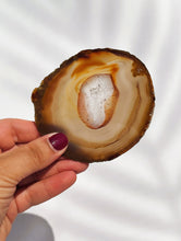 Load image into Gallery viewer, Agate Slice (Brown) - Intuitively Selected