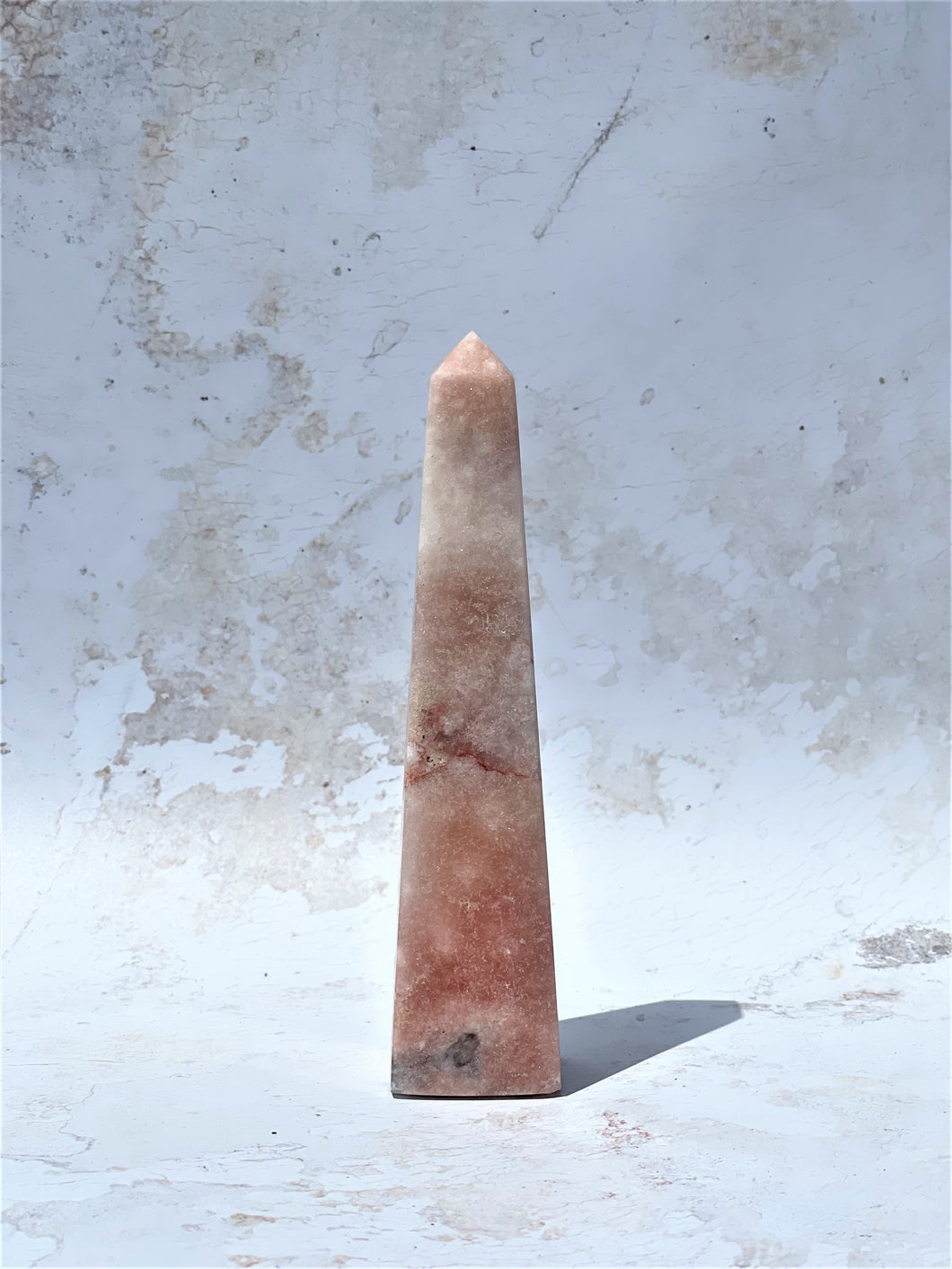 Pink Amethyst Obelisk - IND001