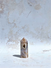 Load image into Gallery viewer, Flower Agate Tower - IND112
