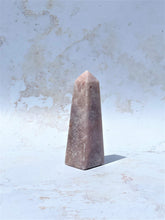 Load image into Gallery viewer, Pink Amethyst Obelisk - IND122

