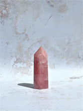 Load image into Gallery viewer, Rose Quartz Tower - IND131

