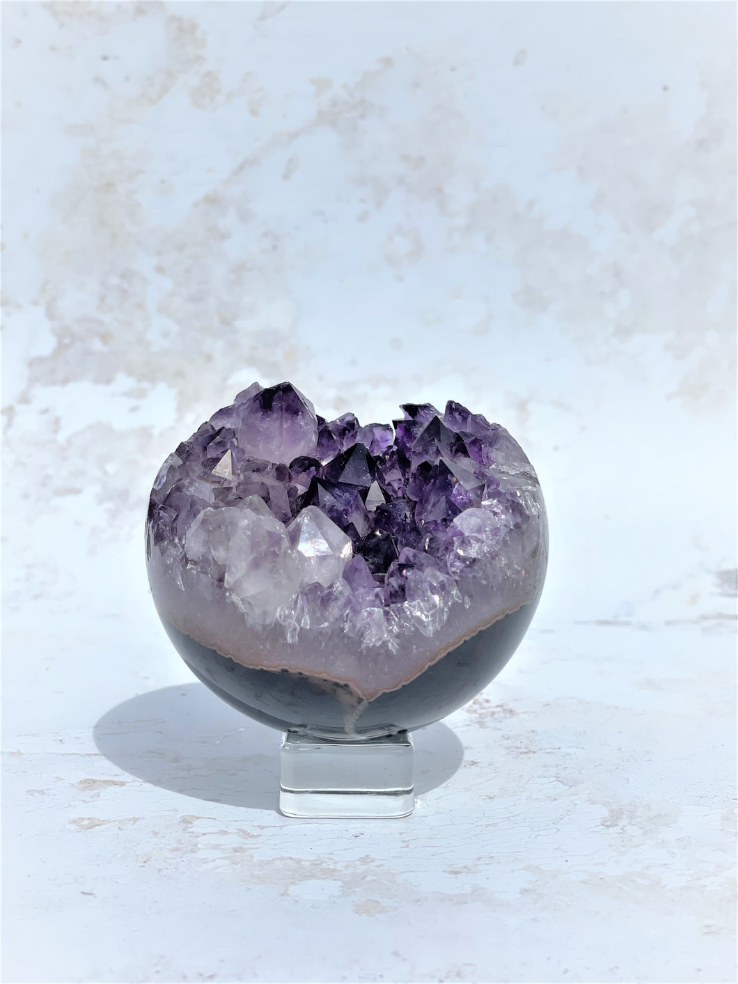 Amethyst Geode Sphere - IND137