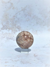 Load image into Gallery viewer, Flower Agate Sphere - IND141
