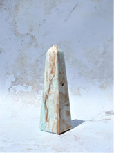 Load image into Gallery viewer, Caribbean Calcite Obelisk - IND143
