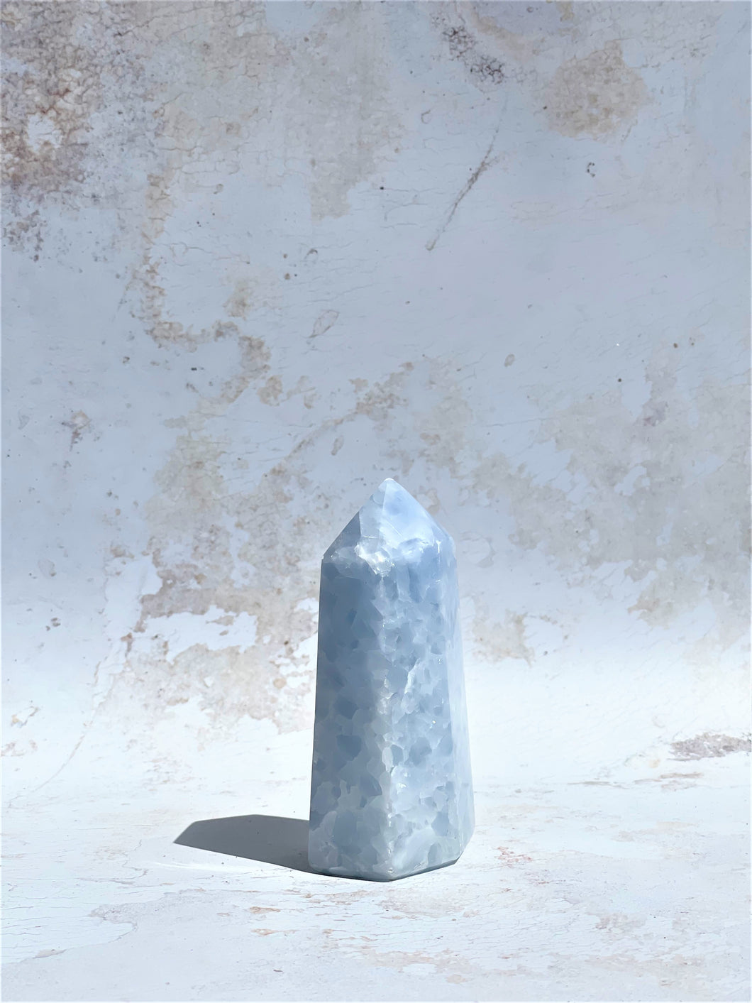 Blue Calcite Tower - IND148