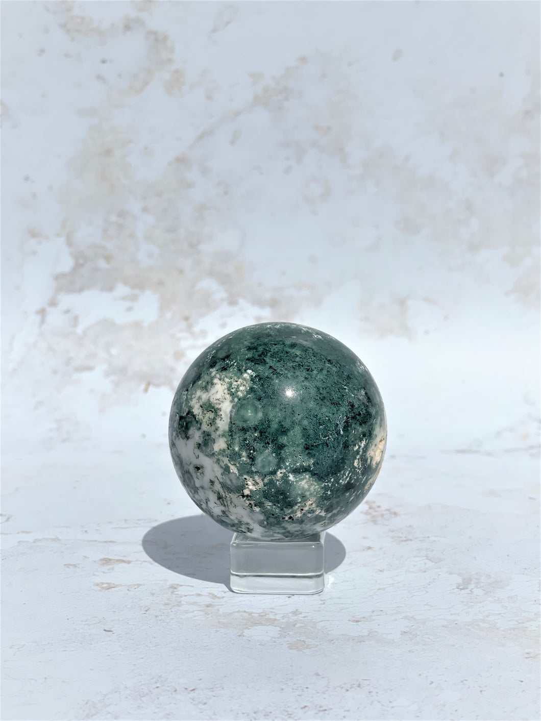 Moss Agate Sphere - IND176