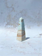 Load image into Gallery viewer, Caribbean Calcite Obelisk - IND181

