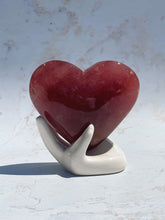 Load image into Gallery viewer, Strawberry Quartz Heart - IND187
