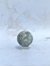 Load image into Gallery viewer, Moss Agate Sphere - IND199
