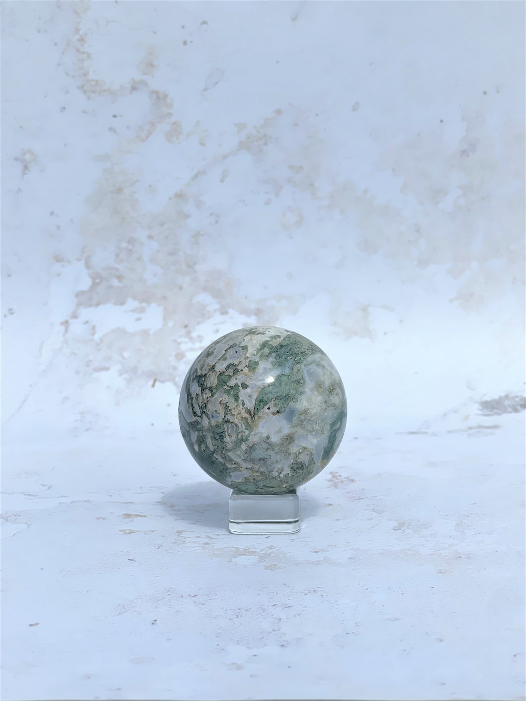 Moss Agate Sphere - IND199