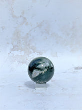 Load image into Gallery viewer, Moss Agate Sphere - IND199

