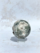 Load image into Gallery viewer, Moss Agate Sphere - IND021
