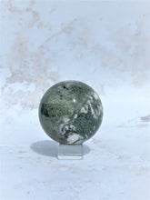 Load image into Gallery viewer, Moss Agate Sphere - IND021
