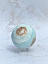 Load image into Gallery viewer, Caribbean Calcite Sphere - IND212
