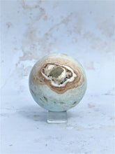 Load image into Gallery viewer, Caribbean Calcite Sphere - IND212
