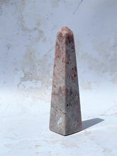 Load image into Gallery viewer, Pink Amethyst Obelisk - IND215
