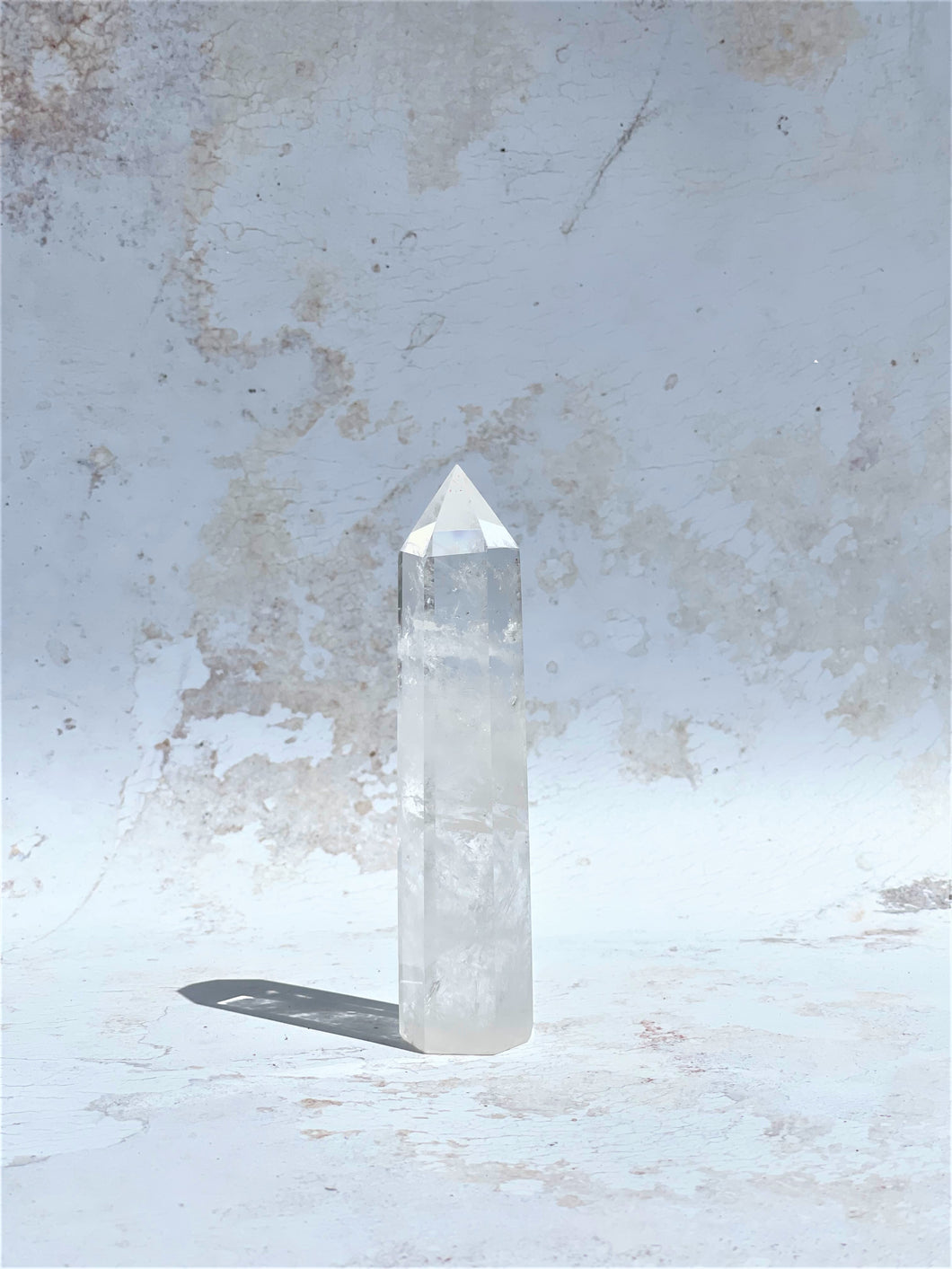 Clear Quartz Tower - IND226