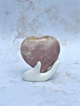 Load image into Gallery viewer, Pink Amethyst Heart - IND028
