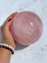 Load image into Gallery viewer, Rose Quartz Sphere - IND031
