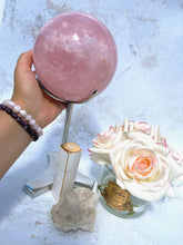 Load image into Gallery viewer, Rose Quartz Sphere - IND031
