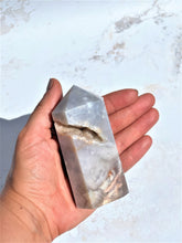 Load image into Gallery viewer, Flower Agate Tower - IND034
