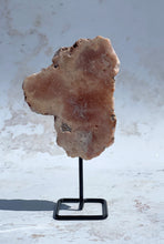 Load image into Gallery viewer, Mini Pink Amethyst Slab on Stand - IND035

