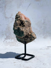 Load image into Gallery viewer, Pink Amethyst Geode on Stand - IND037

