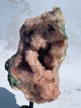 Load image into Gallery viewer, Pink Amethyst Geode on Stand - IND037
