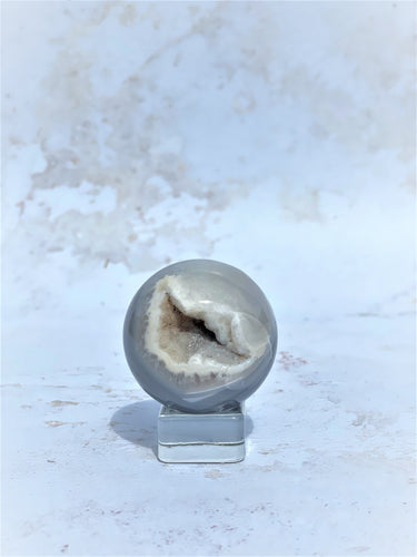 Agate Crystal Sphere