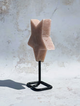 Load image into Gallery viewer, Pink Amethyst Star on Stand - IND039
