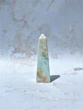 Load image into Gallery viewer, Caribbean Calcite Obelisk - IND004
