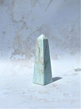Load image into Gallery viewer, Caribbean Calcite Obelisk - IND004
