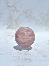 Load image into Gallery viewer, Rose Quartz Sphere - IND049
