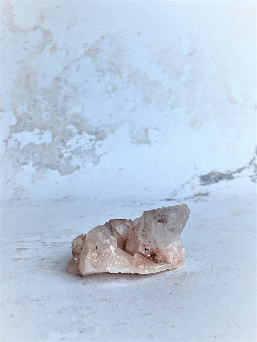 Pink Himalayan Quartz Cluster - IND065