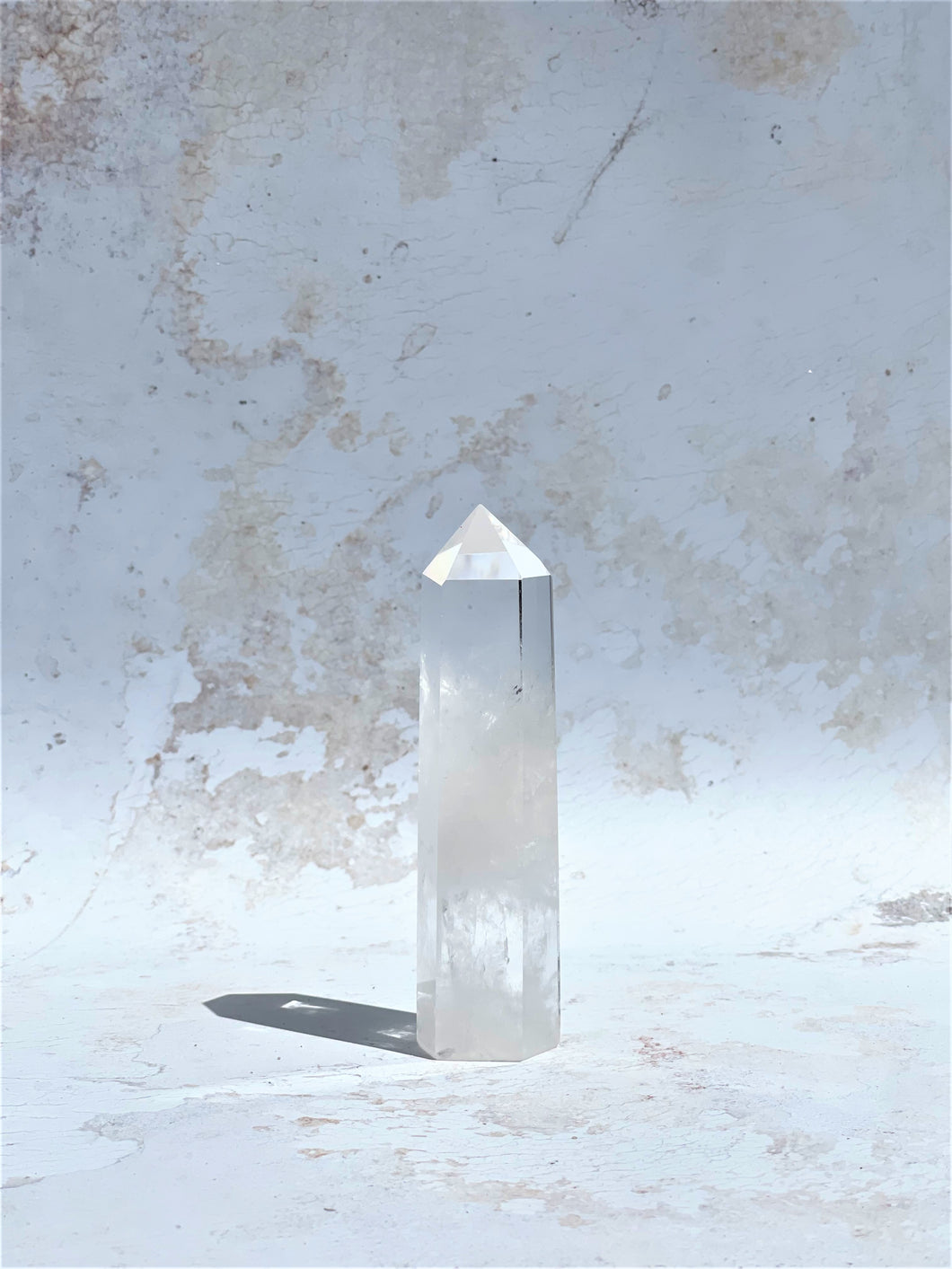 Clear Quartz Tower - IND070