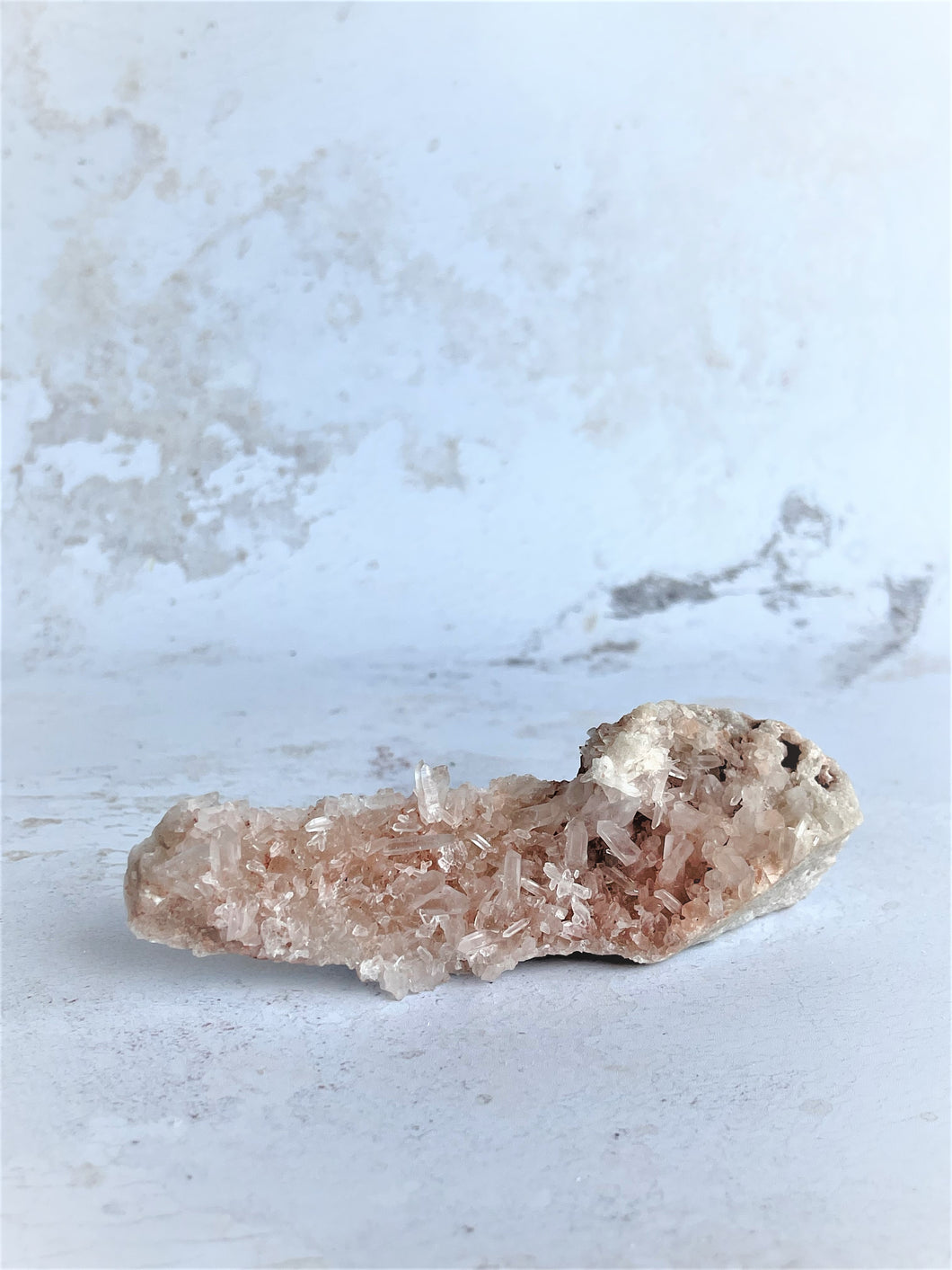 Pink Himalayan Quartz Cluster - IND082